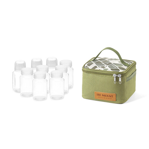 Spice Shaker Set Travel Kit 16x16x10.5cm Yellow 2