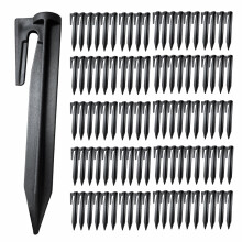 100pcs Garden Lawn Mower Peg Garden Lawn Netting Camping Home Ground Spikes Fixing Pins for Laying Boundary Wire