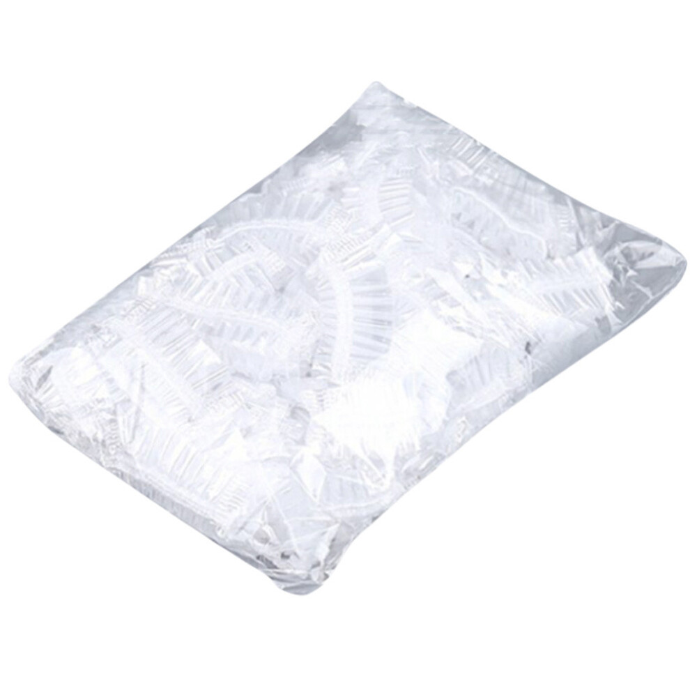 100Pcs Disposable Ear Cove Hairdressing Earmuffs Waterproof Clear Ear Protection Bath Shower Earmuff Cap Cleaning Accessories 6935161629996