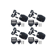 (As show, 4pcs) Tub Cover Hardware Clip Lock Kit Durable And Wear-resistant Clip Lock Kit For Spa Tub Covers And Hot Tub Covers