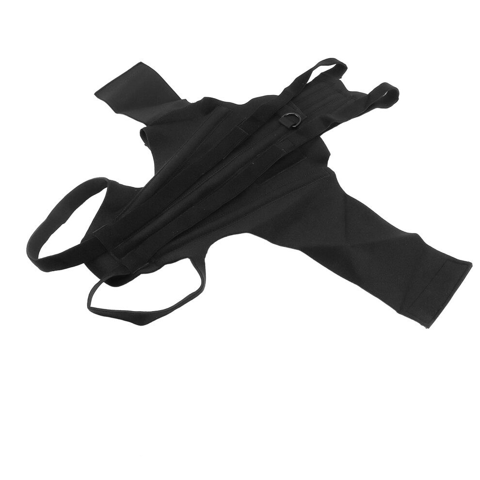 Dog Back Bracer for Herniated Disc Recovery, S, Polyester/Neoprene