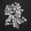 1000 Pcs 5Ml Botellas de Muestra de Plástico Potable  Clear Storage Case Vial Storage Container 3