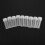1000 Pcs 5Ml Botellas de Muestra de Plástico Potable  Clear Storage Case Vial Storage Container 4