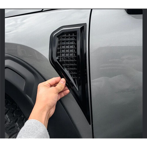 For Harvard Raptors Leaf Panel Decoration Patch Modified False Air Vent Decoration Car Patch Wings 2