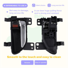Front Right Side Door Interior Handle Chrome for WRX BRZ Impreza Forester 61051-FJ022VH 61051FJ020VH 61051FJ021VH
