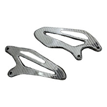 Motorcycle Accessories Carbon Fiber Foot Pad Protector Driver'S Heel Protector for YZF-R7 R7 2022-2025