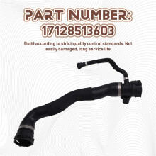 17128513603 Car Engine Coolant Hose for F10 F11 530D 535D N57N N57Z Base Sedan 3.0L 2014-2015
