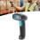 Wireless 1D/2D Barcode Scanner 50-80M, 2000mAh, Handheld 1