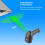 Wireless 1D/2D Barcode Scanner 2000mAh Lithium Battery 80M Range 8