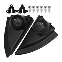 Capa de Alto-Falante para Pilar A de Carro, Preta, para D-Max 2012-2019, Tweeter de Carro, Reinstalação de Ângulo de Porta de Áudio, Capa de