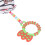 Zebra-Colored Plush Stroller Rattle Toy, Soother 10