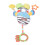 Zebra-Colored Plush Stroller Rattle Toy, Soother 11