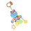 Zebra-Colored Plush Stroller Rattle Toy, Soother 12