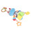 Zebra-Colored Plush Stroller Rattle Toy, Soother 9