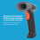 2D Wireless Barcode Scanner, 2.4G Handheld Gun, 2000mAh Battery 4