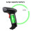 2D Wireless Barcode Scanner, 2.4G Handheld Gun, 2000mAh Battery 5
