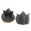 Dark Grey Crown Office Chair Cushion Semi 8