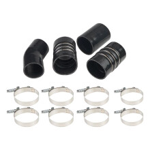 Turbo Intercooler CAC Boots Clamps Kit for  F250 F350 F450 F550 2003-2007 6.0L Powerstroke