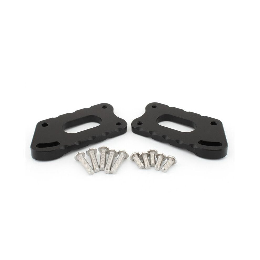 Motorcycle Windshield Riser Adapter Windscreen Mount Bracket For Klr650 Klr 650 2022-2023 Black 6032865251475