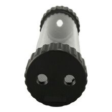 Cylindrical Water Cooling Tank 240mm 450ml Transparent POM