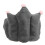 Dark Grey Crown Office Chair Cushion Semi 14