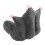 Dark Grey Crown Office Chair Cushion Semi 13