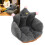 Dark Grey Crown Office Chair Cushion Semi 10