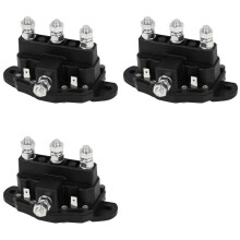 3X for Winch Motor Reversing Solenoid 12V Contactor Relay Intermittent Duty 6 Terminals 214-1231-A11