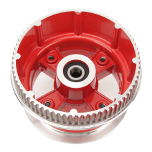 Red Aluminum Alloy 8 Inch Electric Scooter Rear Wheel Hub 30mm