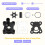 06193-ZW9-020 Complete Water Pump Rebuild Kit for  BF8D,BFP8D BF9D,BFP9.9D 4