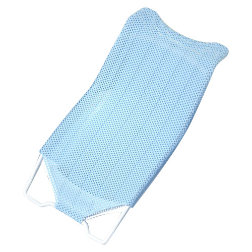 Sky Blue Baby Bath Net Stand Adjustable Height 1
