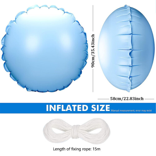 Winter Pool Pillow Kit 855g, 1.2m Dia, 90cm Rope 1
