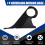 Reversing Mirror Base Rearview Mirror Fixed Bottom Case Rearview Mirror Bottom Shell for  Model Y Top Right 4