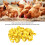 100Pcs Clip-On One Size Yellow Numbered Leg Bands 3