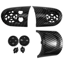 3PCS Steering Wheel Control Trim Cover 32309289676 for Cooper R55 R56 R57 R58 R59 R60 R61 2007-2014