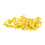 100Pcs Clip-On One Size Yellow Numbered Leg Bands 11
