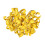 100Pcs Clip-On One Size Yellow Numbered Leg Bands 12