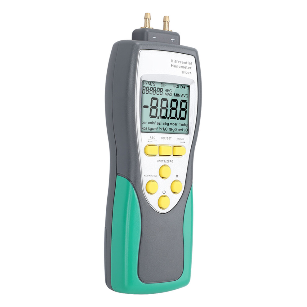 Digital Manometer 2.413Bar High Accuracy Gas Pressure Tester For Brake Vacuum 5021388086856