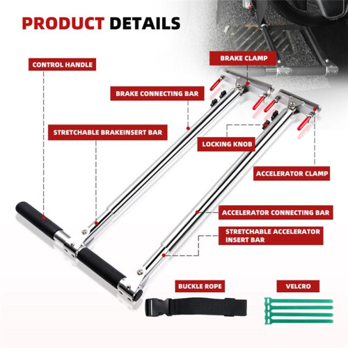 Car Portable Disabled Driving for Disabled Drivers Assistance Tools Portable Disabled Driving Manual Control Device 2