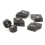 6 Keys Car Front Dashboard AC Air Conditioner Key Button Sequin Trim Cover for  Z4 E85 E86 2004-2008 10