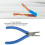 Model: Cutting Nippers, 1.5mm Wire, 4.5in, Silver 4