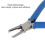 Model: Cutting Nippers, 1.5mm Wire, 4.5in, Silver 5