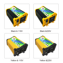 Peaks Power 3000W Modified Sine Wave Inverter 12V to 220V Yellow 16.3cm