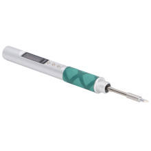 Portable Electric Soldering Iron Kit 65W PD65W CNC Aluminum Silver