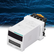 Relé temporizzatore digitale programmabile a 8 pin, 0,1s-99h, DC12V, 2 gruppi