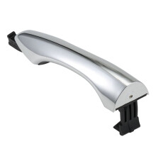Rear Inductive External Pull Handle Exterior Door Handle with Button for Sorento 2015-2018 Chrome Catch PullHandle,B