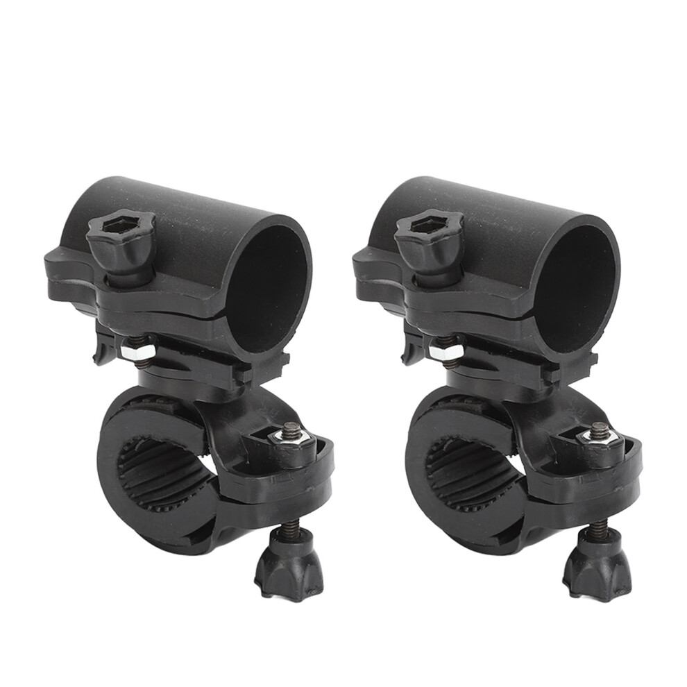 2pcs Wheelchair Cane Holder ABS 360 Rotation Crutch Bracket Accessories