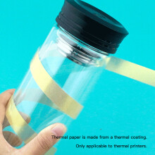 15mm x 4.3m Orange Thermal Roll Inkless