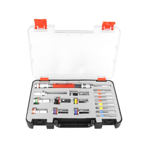 17PCS Multi Purpose Quick Change Hex Socket Set with Bits/ Sockets for Hammer Drill/Power Wrench/Electric Drill