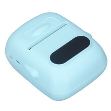 Stampante termica portatile senza fili 203dpi Blu per abbigliamento e artigianato